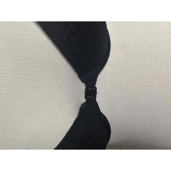 PINK Victoria's Secret lace strappy racerback push-up pigeonnant bra Size 32D - Picture 4 of 10